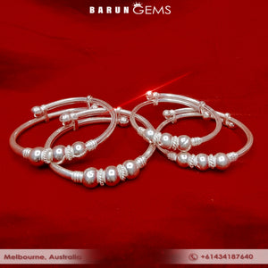 Silver  Bangles (Baby/Toddler)